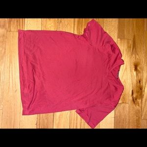 Size large michea kors red t shirt!